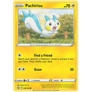 Pachirisu 049/163 - Battle Styles - Pokemon Single Card