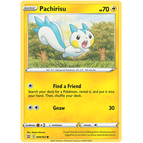 Pachirisu 049/163 - Battle Styles - Pokemon