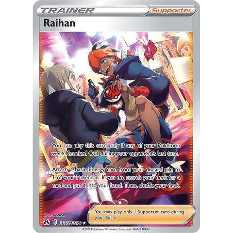 Raihan (GG65/GG70)  - Crown Zenith - Pokemon Single Card