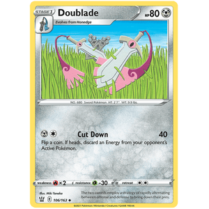 Doublade 106/163 - Battle Styles - Pokemon Single Card