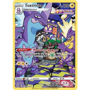 Toxtricity (GG09/GG70)  - Crown Zenith - Pokemon Single Card