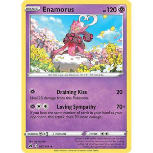 Enamorus (067/159)  - Crown Zenith - Pokemon Single Card