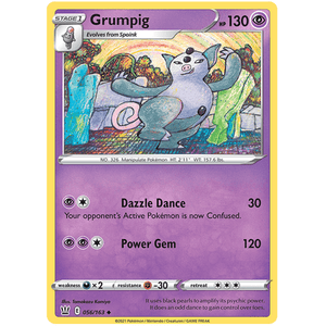 Grumpig 056/163 - Battle Styles - Pokemon Single Card