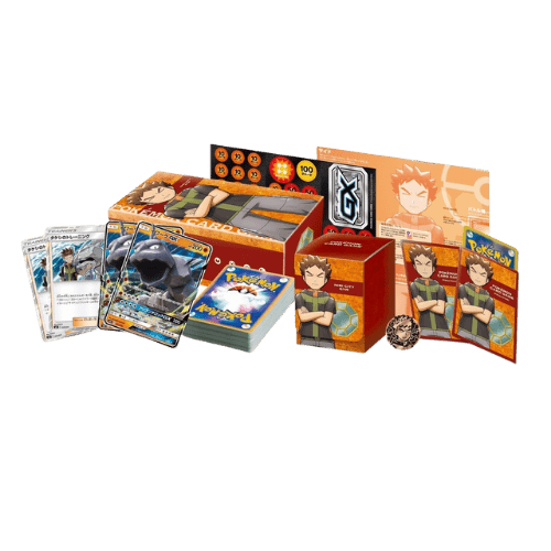 Pokémon Trading Card Game - Sun & Moon Trainer - Brock and Misty - Gym Collection Set - Japanese Collection Box