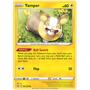 Yamper 052/163 - Battle Styles - Pokemon Single Card