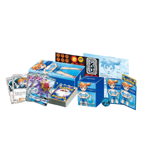 Pokémon Trading Card Game - Sun & Moon Trainer - Brock and Misty - Gym Collection Set - Japanese Collection Box