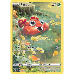 Paras (GG32/GG70)  - Crown Zenith - Pokemon Single Card