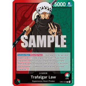 OP01-002L Trafalgar Law Single Card