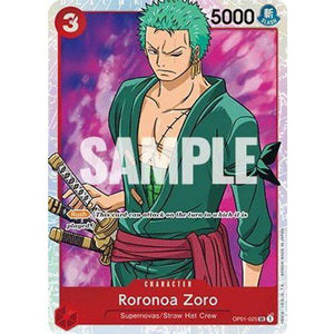 OP01-025SR Roronoa Zoro (Foil) Single Card