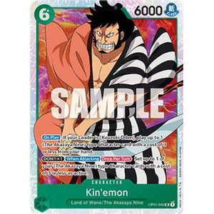 OP01-040SR Kin'emon (Foil) Single Card