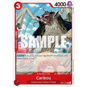 OP01-007C Caribou Single Card