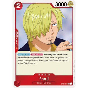 OP01-013R Sanji (Foil) Single Card