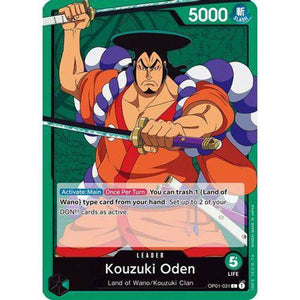 OP01-031L Kouzuki Oden Single Card