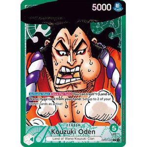 OP01-031L Kouzuki Oden (Alternate Art) (Foil) Single Card