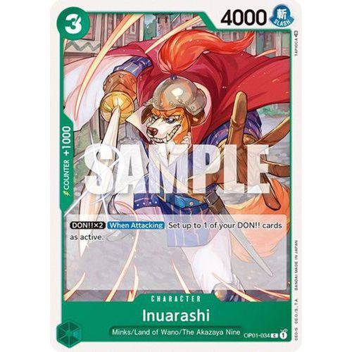 OP01-034C Inuarashi Single Card