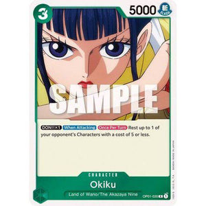 OP01-035R Okiku (Foil) Single Card