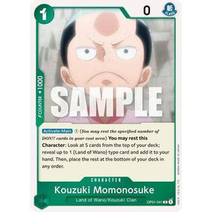 OP01-041R Kouzuki Momonosuke (Foil) Single Card