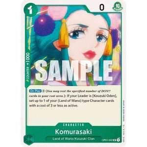 OP01-042UC Komurasaki Single Card