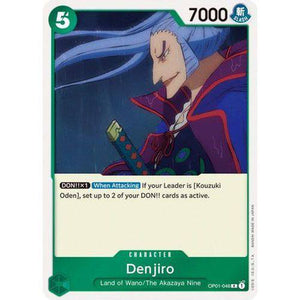 OP01-046R Denjiro (Foil) Single Card