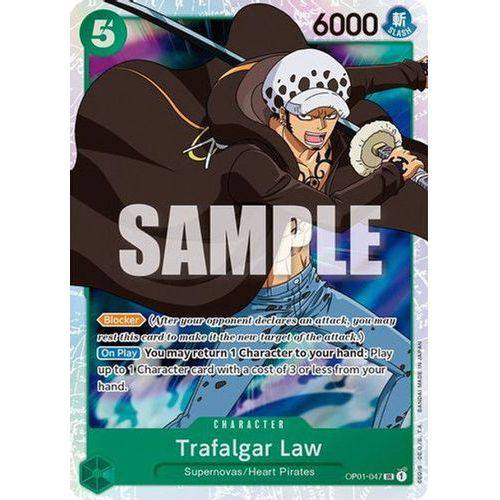 OP01-047SR Trafalgar Law (Foil) Single Card