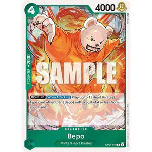 OP01-049R Bepo (Foil) Single Card