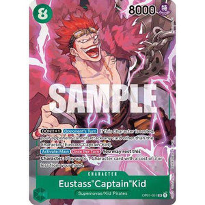 OP01-051SR Eustass"Captain"Kid (Alternate Art) (Foil) Single Card