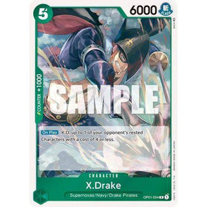 OP01-054R X.Drake (Foil) Single Card