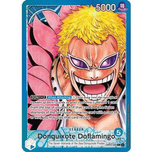 OP01-060L Donquixote Doflamingo (Alternate Art) (Foil) Single Card