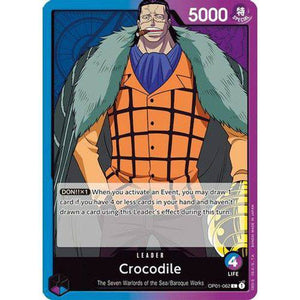 OP01-062L Crocodile Single Card