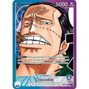 OP01-062L Crocodile (Alternate Art) (Foil) Single Card