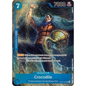 OP01-067SR Crocodile (Alternate Art) (Foil) Single Card