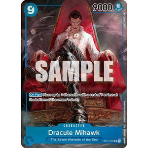 OP01-070SR Dracule Mihawk (Alternate Art) (Foil) Single Card