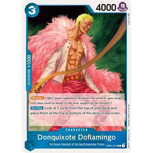 OP01-073R Donquixote Doflamingo (Foil) Single Card