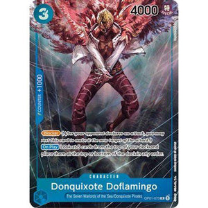 OP01-073R Donquixote Doflamingo (Alternate Art) (Foil) Single Card