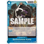 OP01-074R Bartholomew Kuma (Foil) Single Card