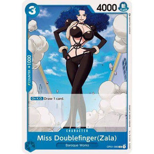 OP01-080C Miss Doublefinger (Zala) Single Card