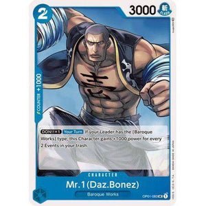 OP01-083UC Mr. 1 (Daz.Bonez) Single Card