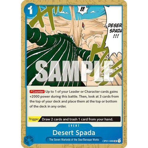 OP01-088UC Desert Spada Single Card