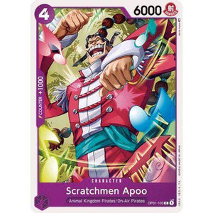 OP01-103C Scratchmen Apoo Single Card