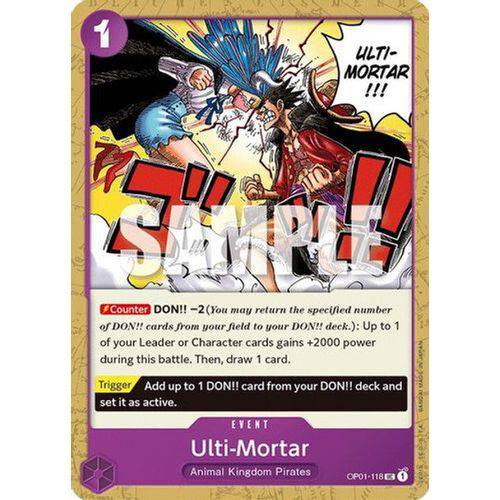 OP01-118UC Ulti-Mortar Single Card