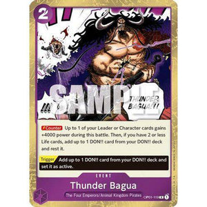 OP01-119R Thunder Bagua (Foil) Single Card