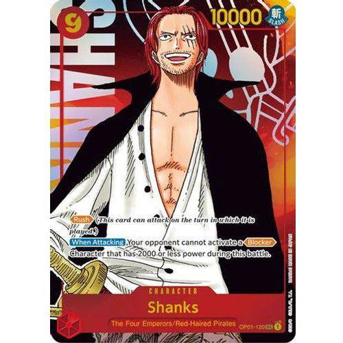 OP01-120SCR Shanks (Alternate Art) (Foil) Single Card