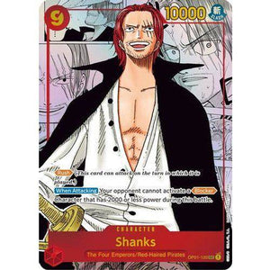 OP01-120SCR-M Shanks Manga Version (Alternate Art) (Foil) Single Card