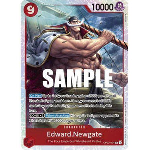 OP02-004SR Edward.Newgate (Foil) Single Card