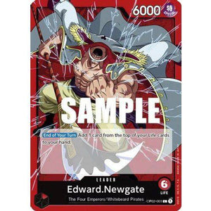 OP02-001L Edward.Newgate Single Card