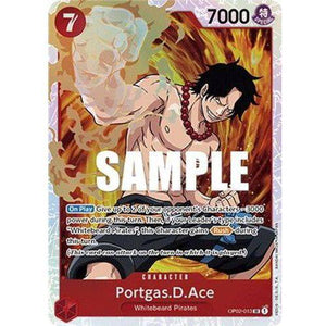 OP02-013SR Portgas.D.Ace (Foil) Single Card