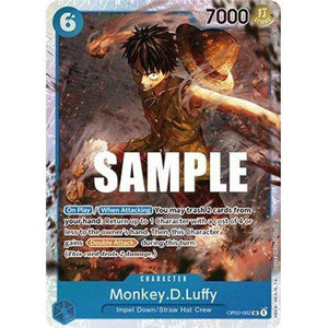 OP02-062SR Monkey.D.Luffy (Foil) Single Card