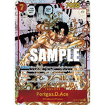 OP02-013SR-M Portgas.D.Ace Manga Version (Alternate Art) (Foil) Single Card