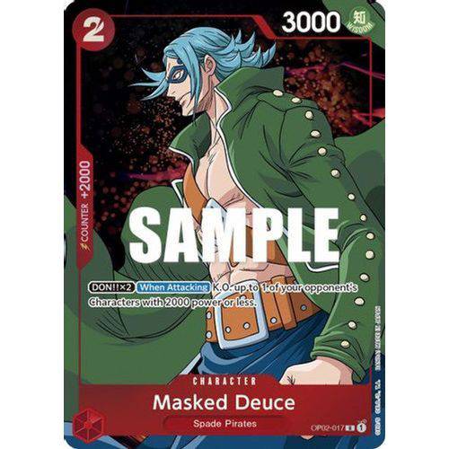 OP02-017R Masked Deuce (Alternate Art) (Foil) Single Card