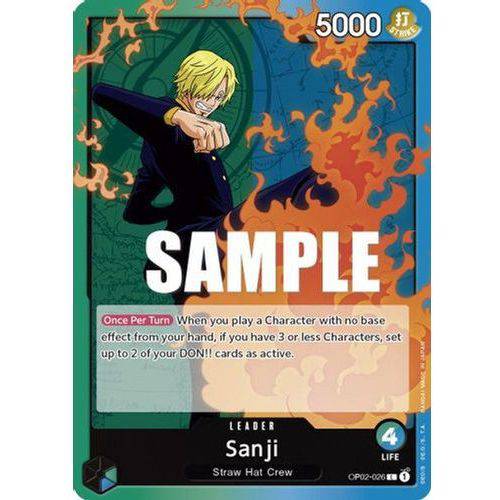 OP02-026L Sanji Single Card